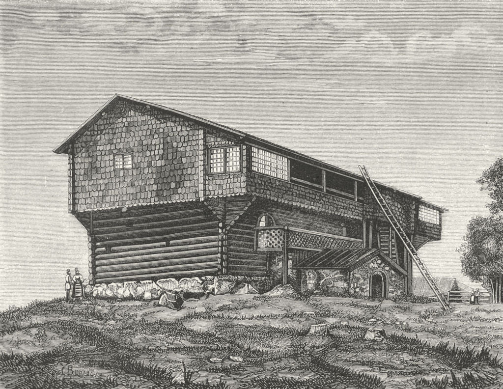 SCANDINAVIA. Gustavus Vasa c1885 old antique vintage print picture